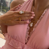 Cleo Removable Pearl Necklace