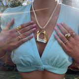 Daisy Ring - Clear