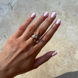 Daisy Ring - Clear