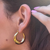 Demi Hoop Earrings