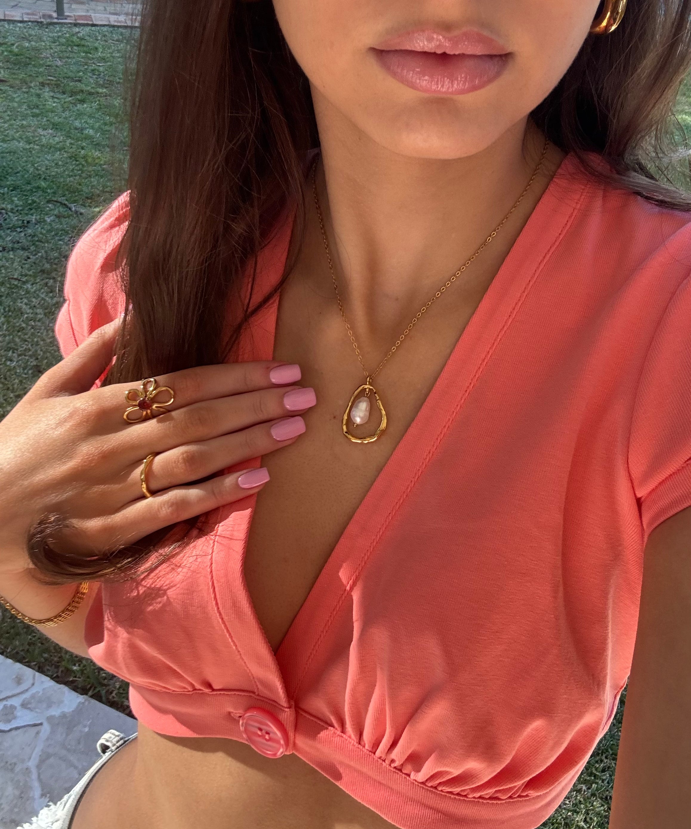 Gigi Pearl Necklace