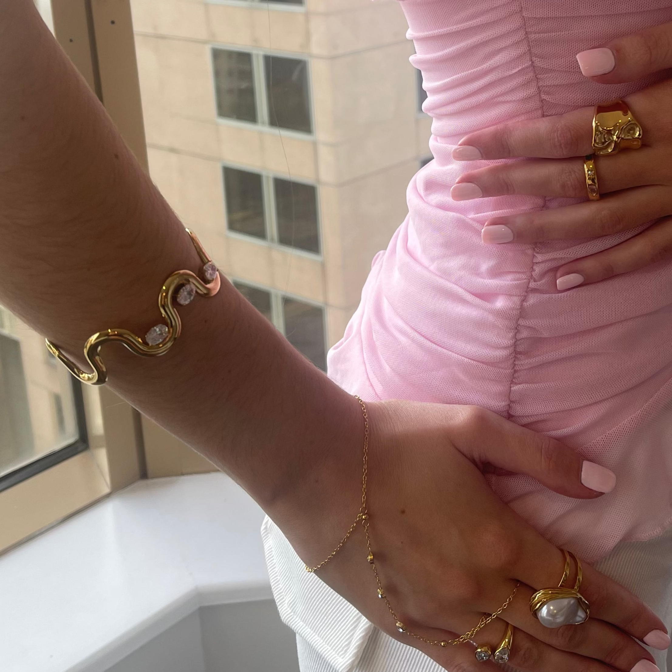 Marie Cuff Bracelet