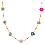 Daisy Flower Necklace